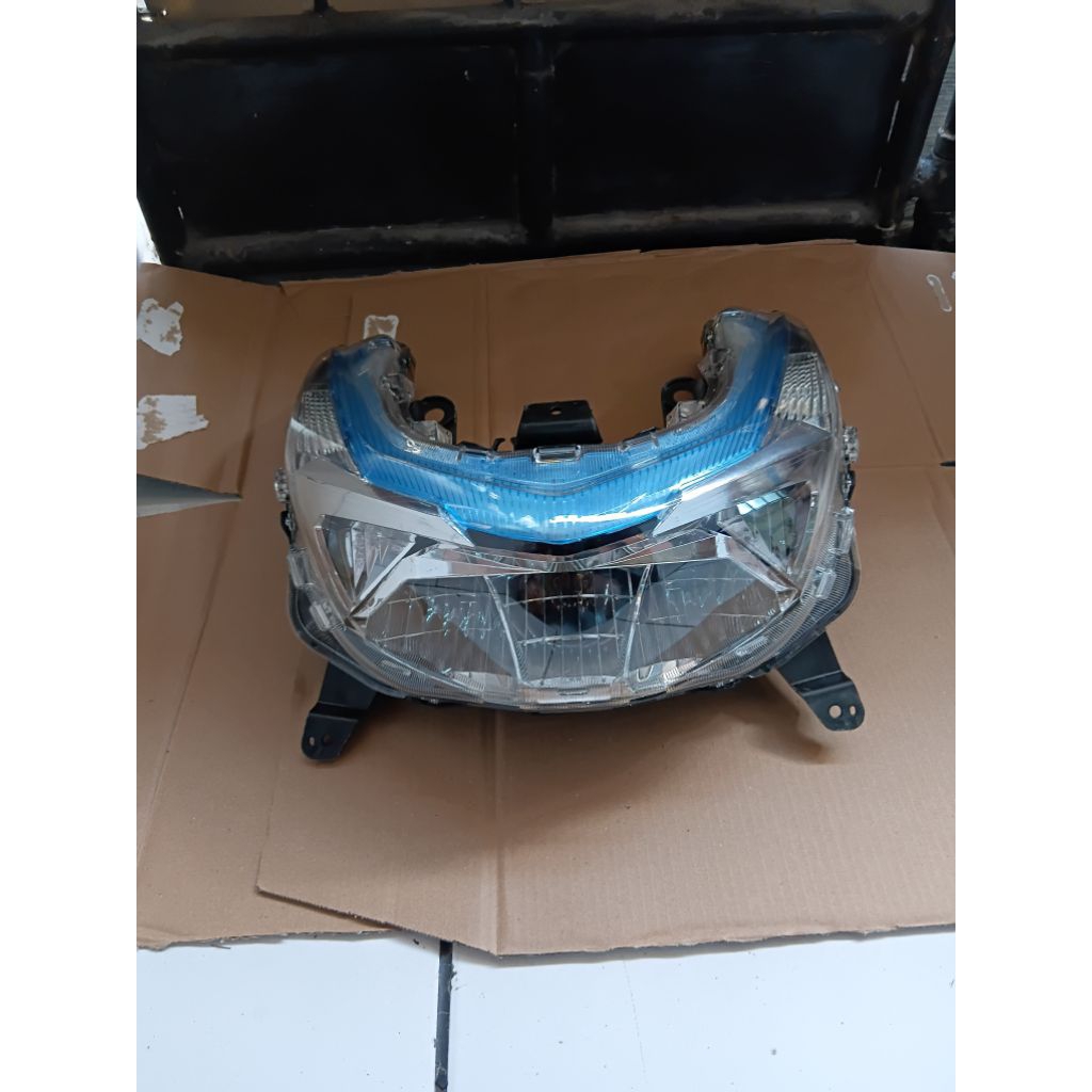 Repektor Reflektor Set lampu depan yamaha Freego new 2023 ori lepasan ( Gen 2 )