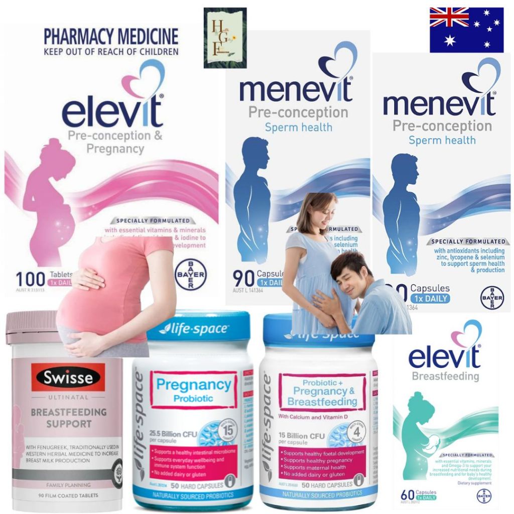 ELEVIT Preconception and pregnancy with iodine ,MENEVIT Preconception and Pregnancy