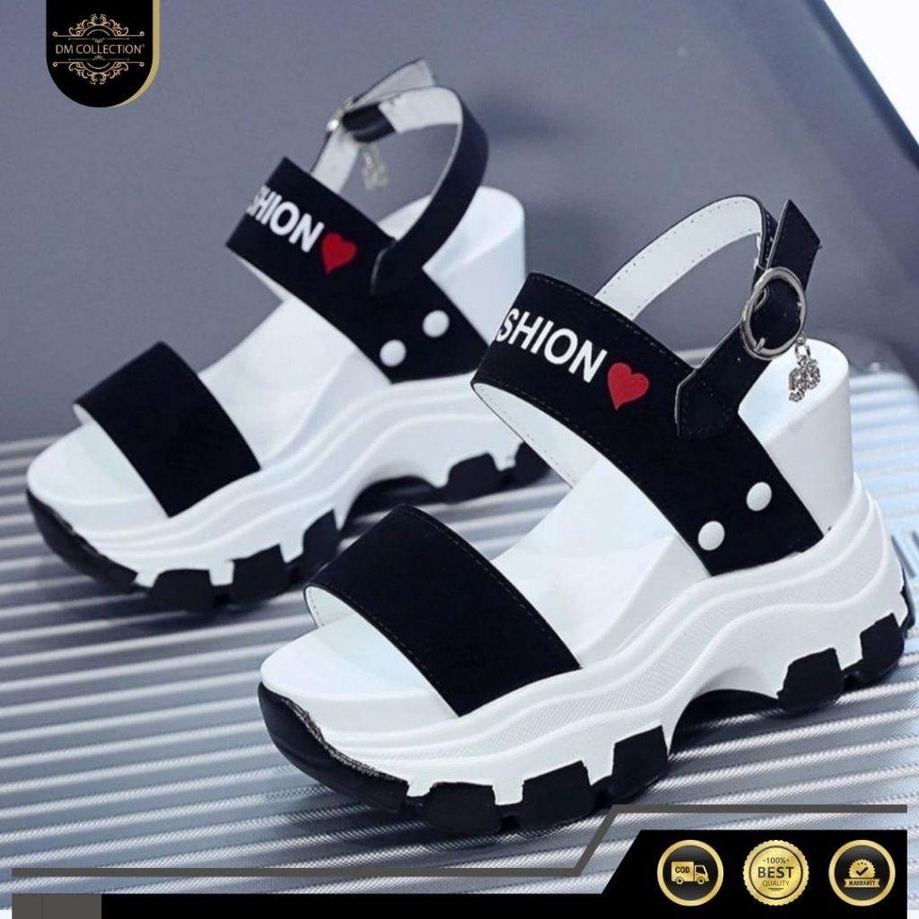 Sepatu Wanita Sandal Wedges Sendal 2025 Terbaru Spatu Wejes Perempuan Wges Murah Kekinian Weges Cewe