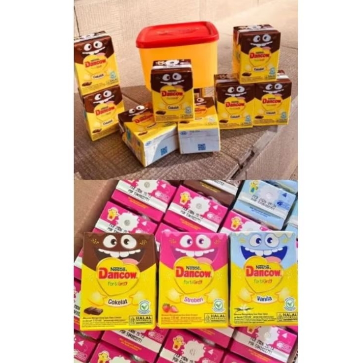 

8 PCS SUSU DANCOW UHT 110 ML FREE LUNCH BOX