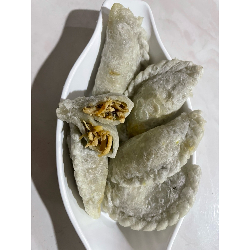 

Cireng isi ayam suir Ori (Tidak pedas) Daun jeruk isi 5 Besar