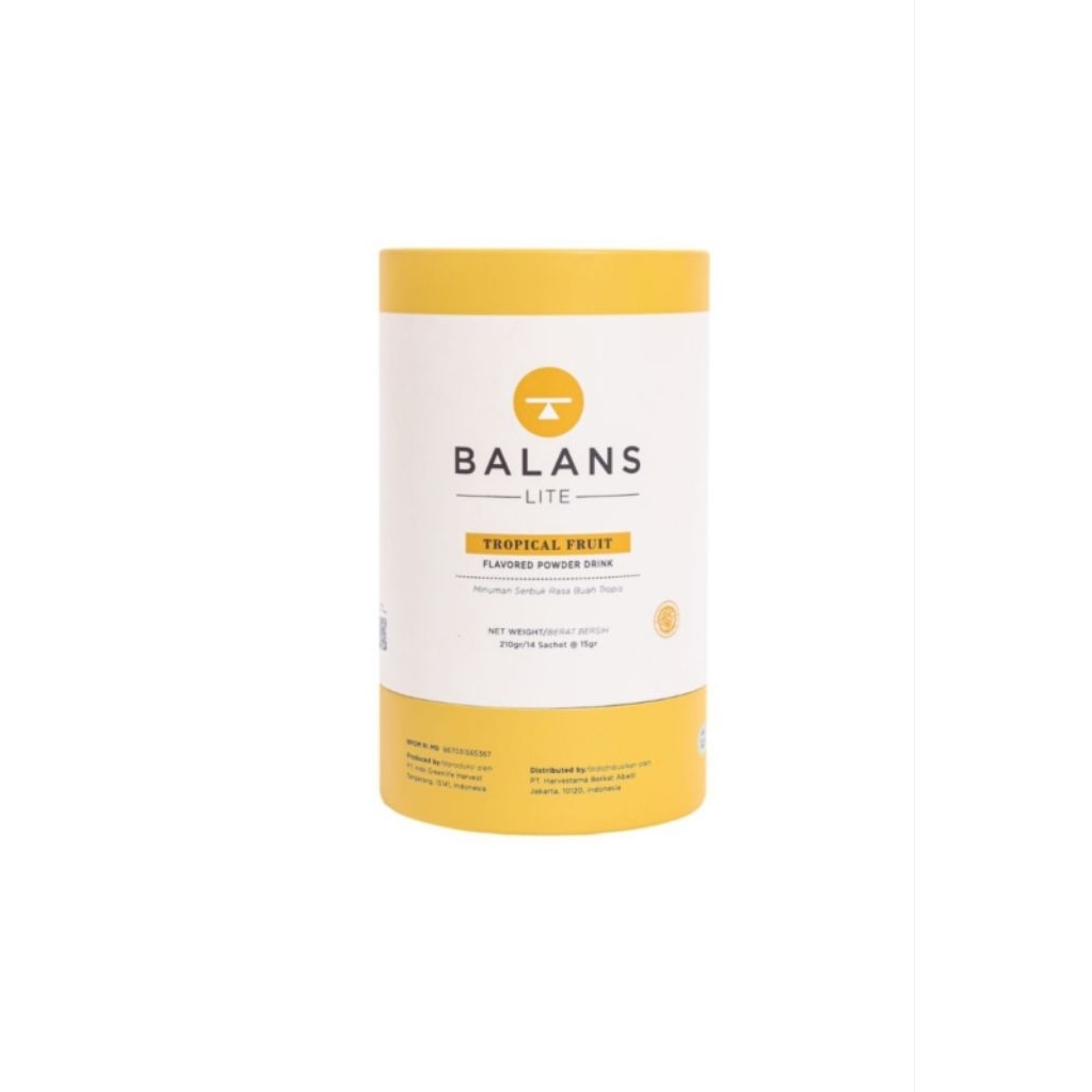 

BALANS Lite Tropical fruit powder 210 gr probiotics 14 sachets
