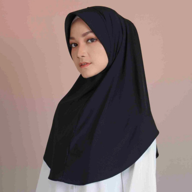 Bergo Zaria S Pad Kecil - Bergo Instan Hijab Instan Elzatta