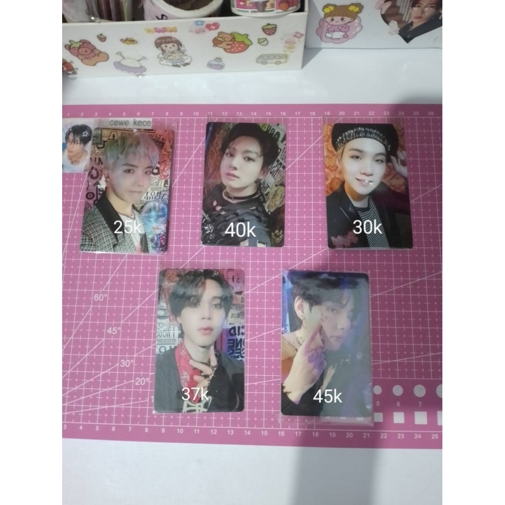 photocard PC bts official season greeting 2022 dicon