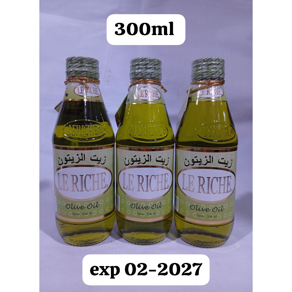 

Minyak Zaitun Olive Oil Le Riche 300ml Original