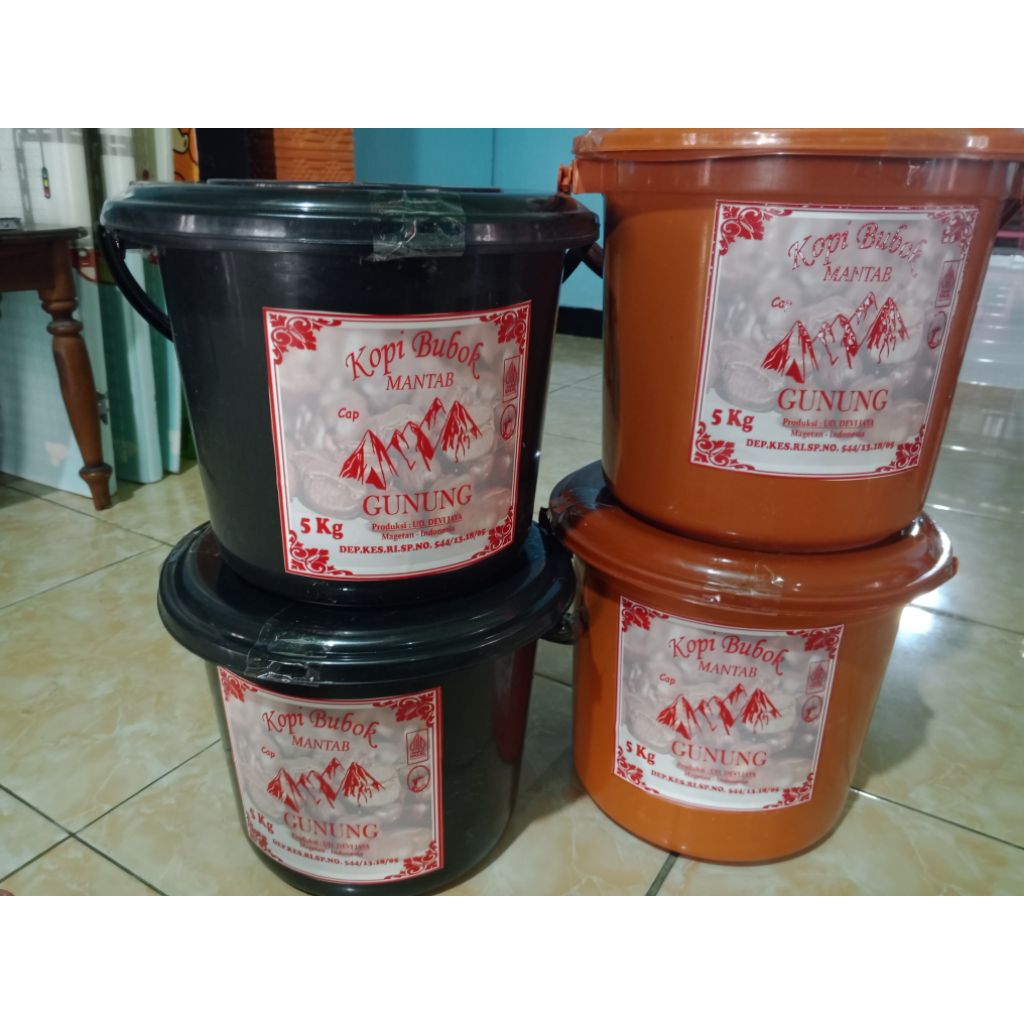 

kopi bubuk Mantab 5 kg ember