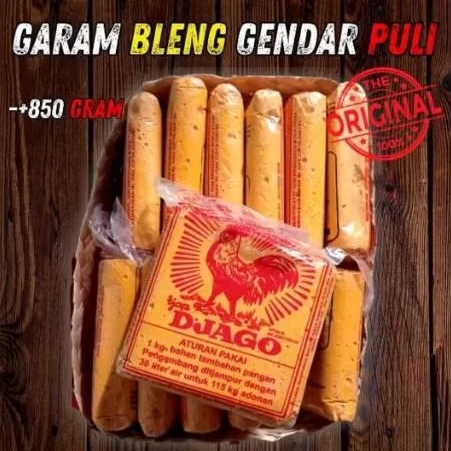 

Garam bleng Garam Pengenyal dan pengembang Kerupuk puli