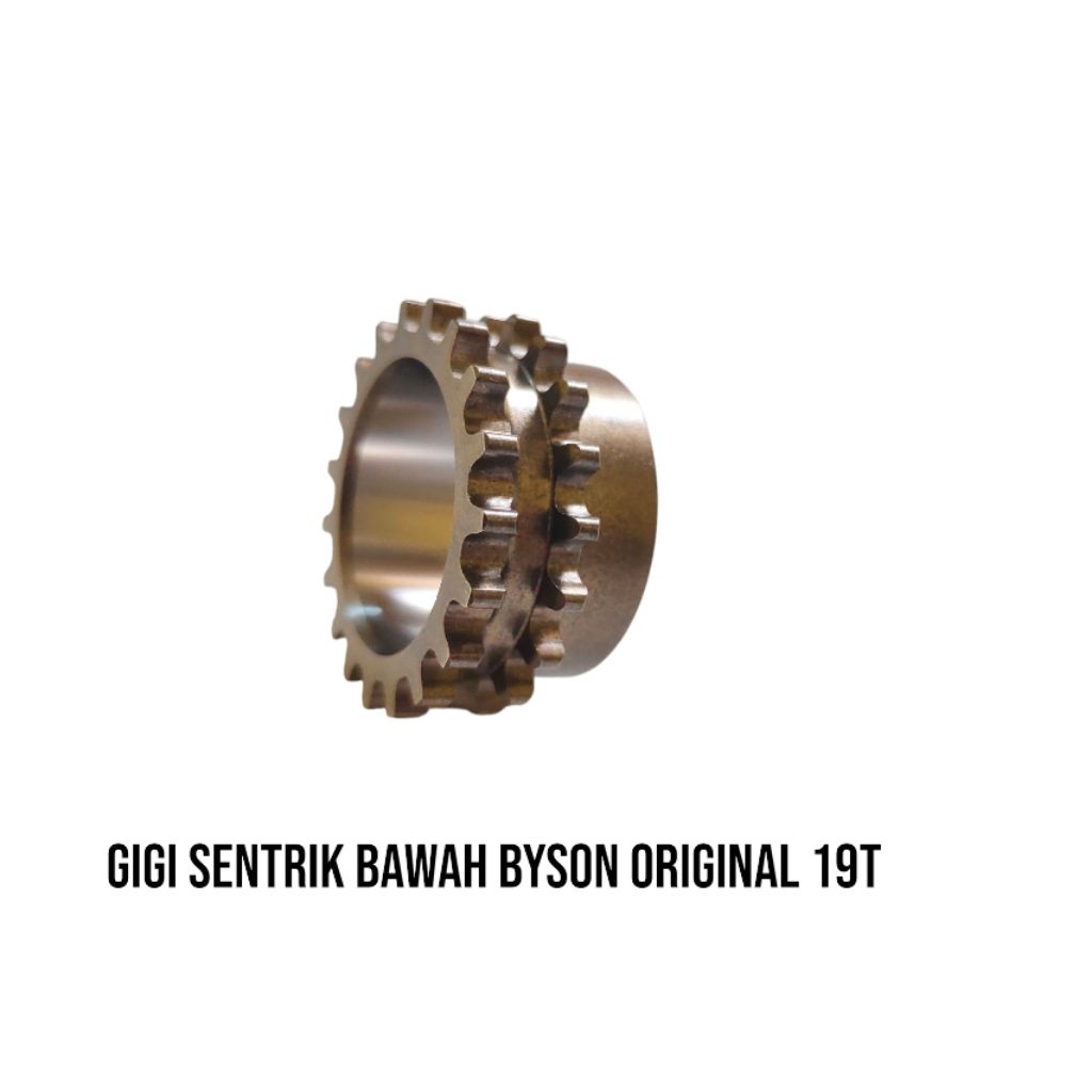 gigi sentrik bawah byson original 19T