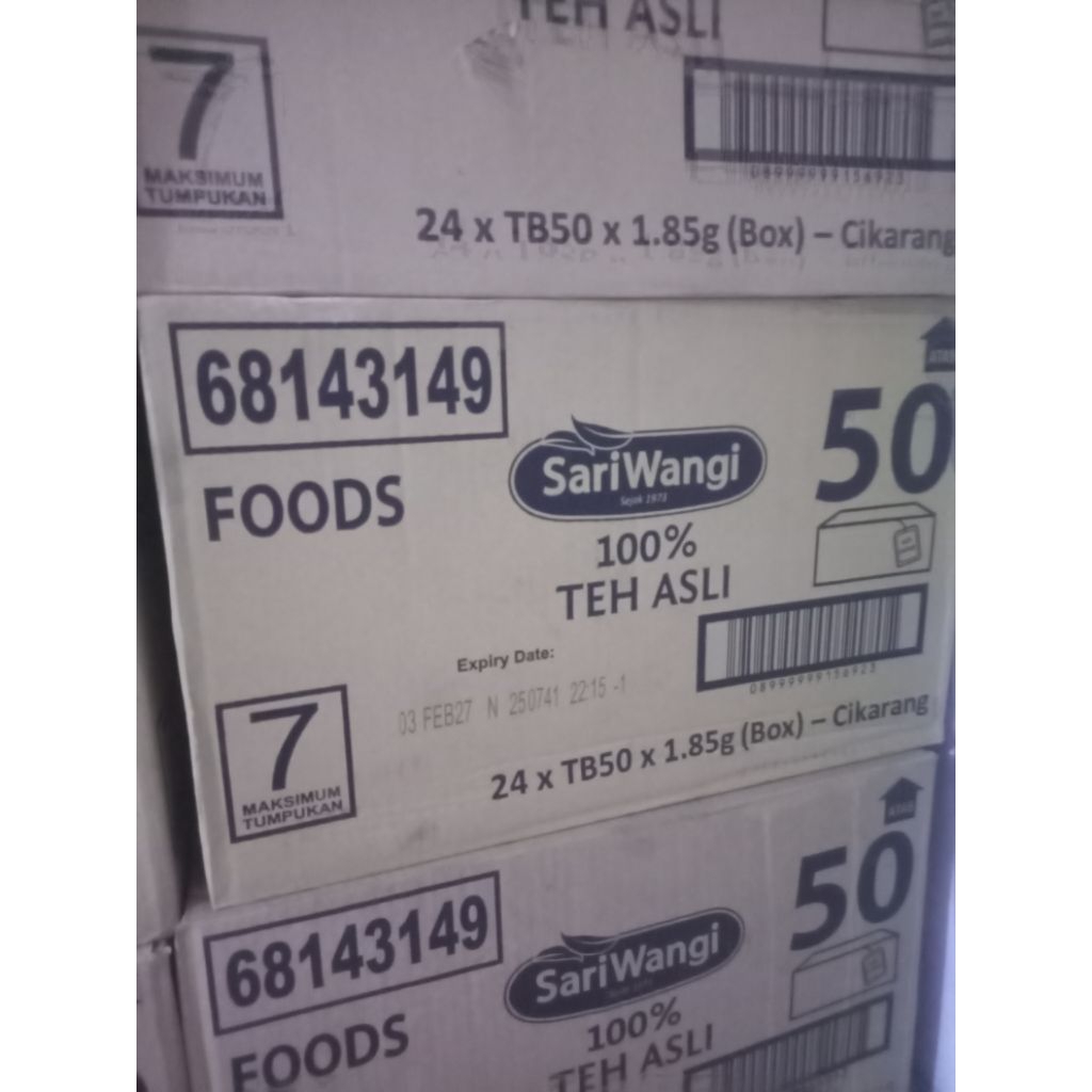 

SARIWANGI TB 50 (1 dus )