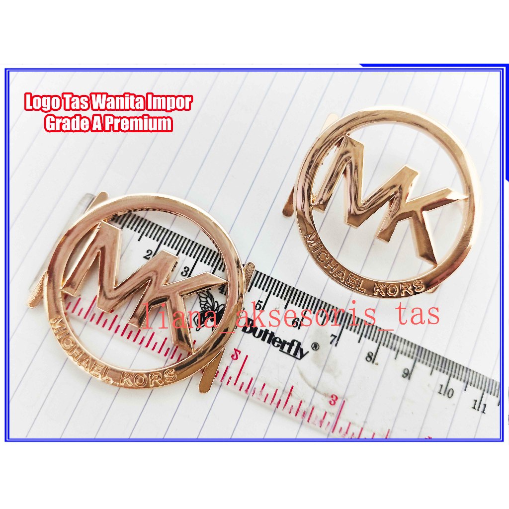 -ASESORIS TAS LOGO TAS PREMIUM GRADE A HIASAN TAS SELEMPANG - BROS TAS SELEMPANG WANITA - TAS RAJUT 