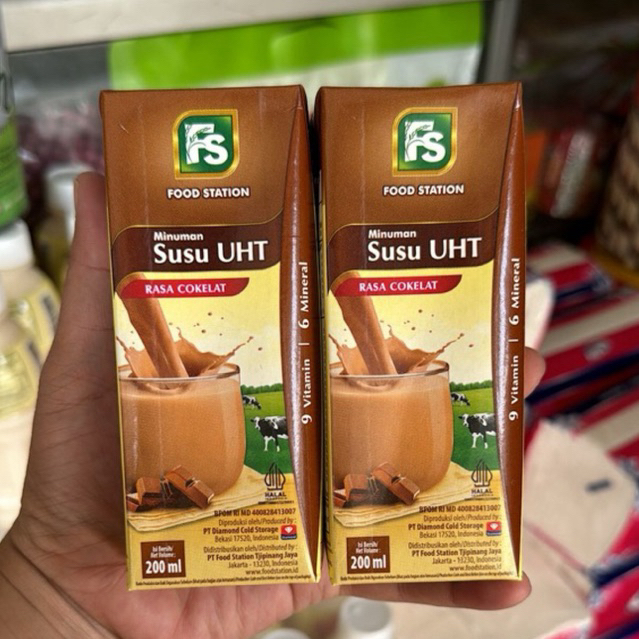 

FS susu Uht 200ml coklat