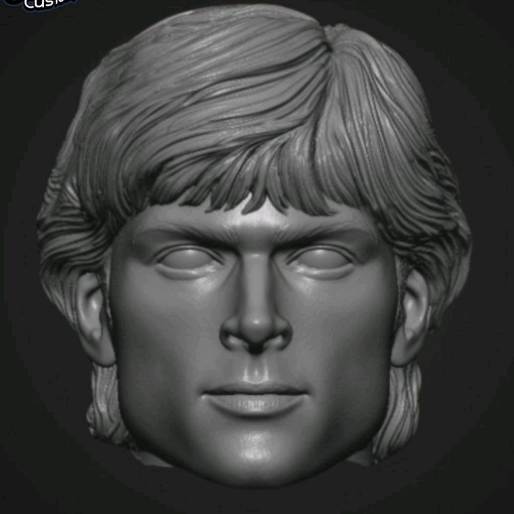 Headsculpt HS Kepala Clark Kent Superman Tom Welling Smallville Muff Toys ADAM Notaman Shf NWToys Vt