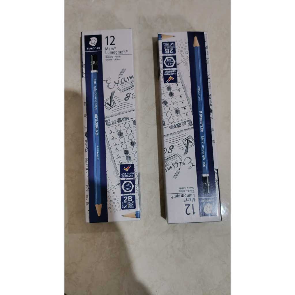 

TERHEMAT 1 Pack Pensil STAEDLER 2B Ujian Computer (12Pcs)