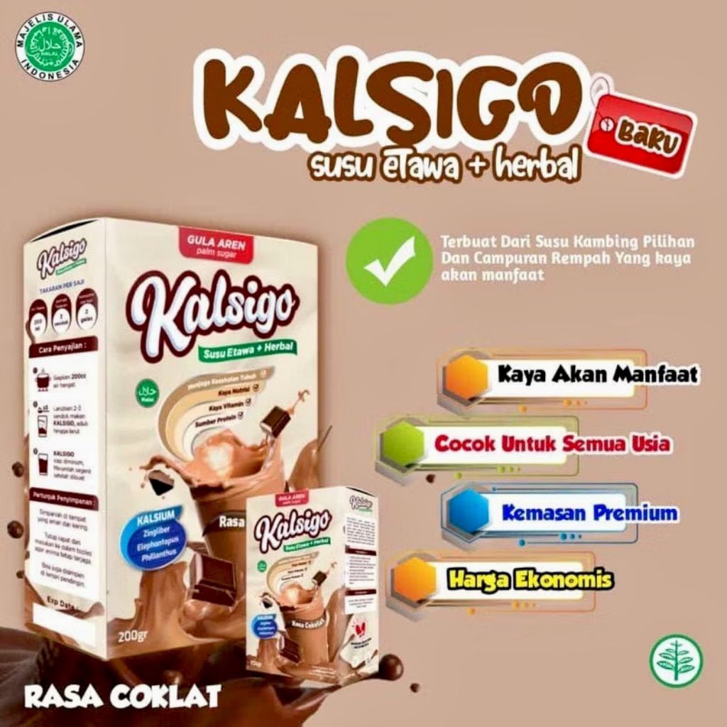 

SUSU KAMBING ETAWA RASA COKLAT DAN VANILA