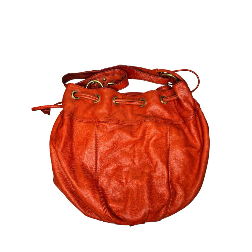 tas wanita serut oren