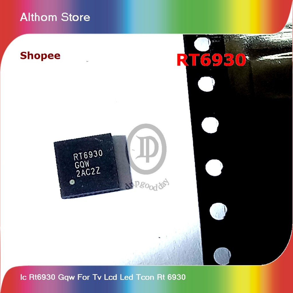 ic rt6930 gqw for tv lcd led tcon rt 6930