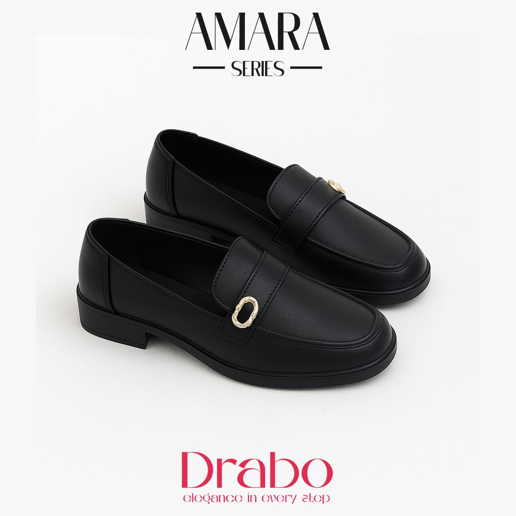 Loafers Wanita Elegan - Sepatu Kerja Formal Slip On Modis Nyaman Harian Kuliah Kantor