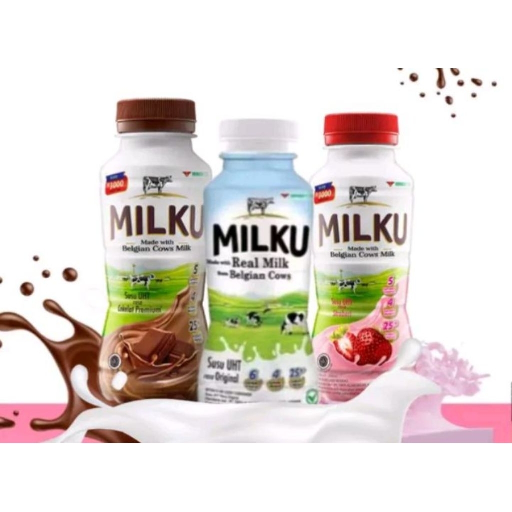 

Susu Milku UHT 1 Botol 200 Ml