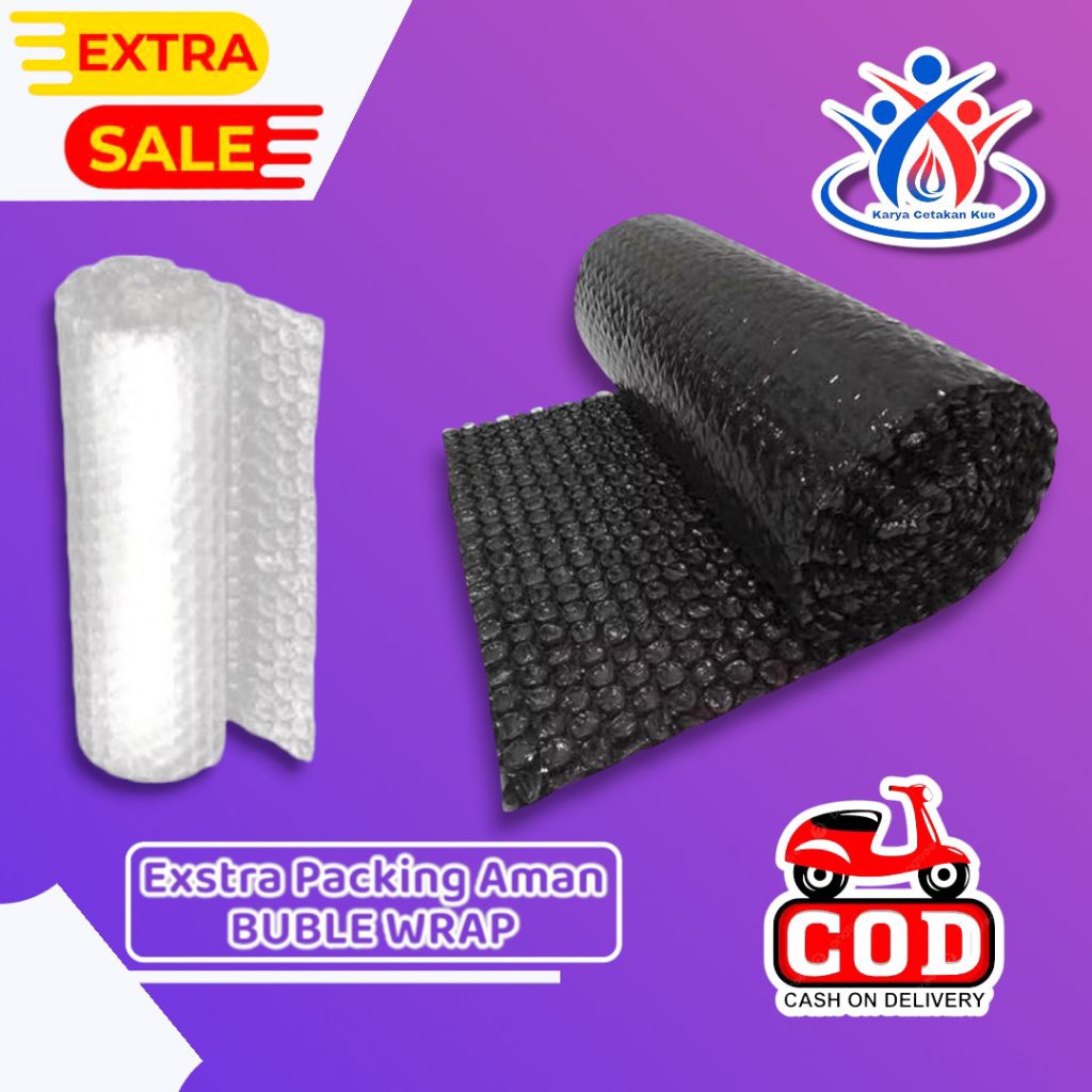 

BUBLE WRAP Exstra Packing Aman/Packing Tambahan