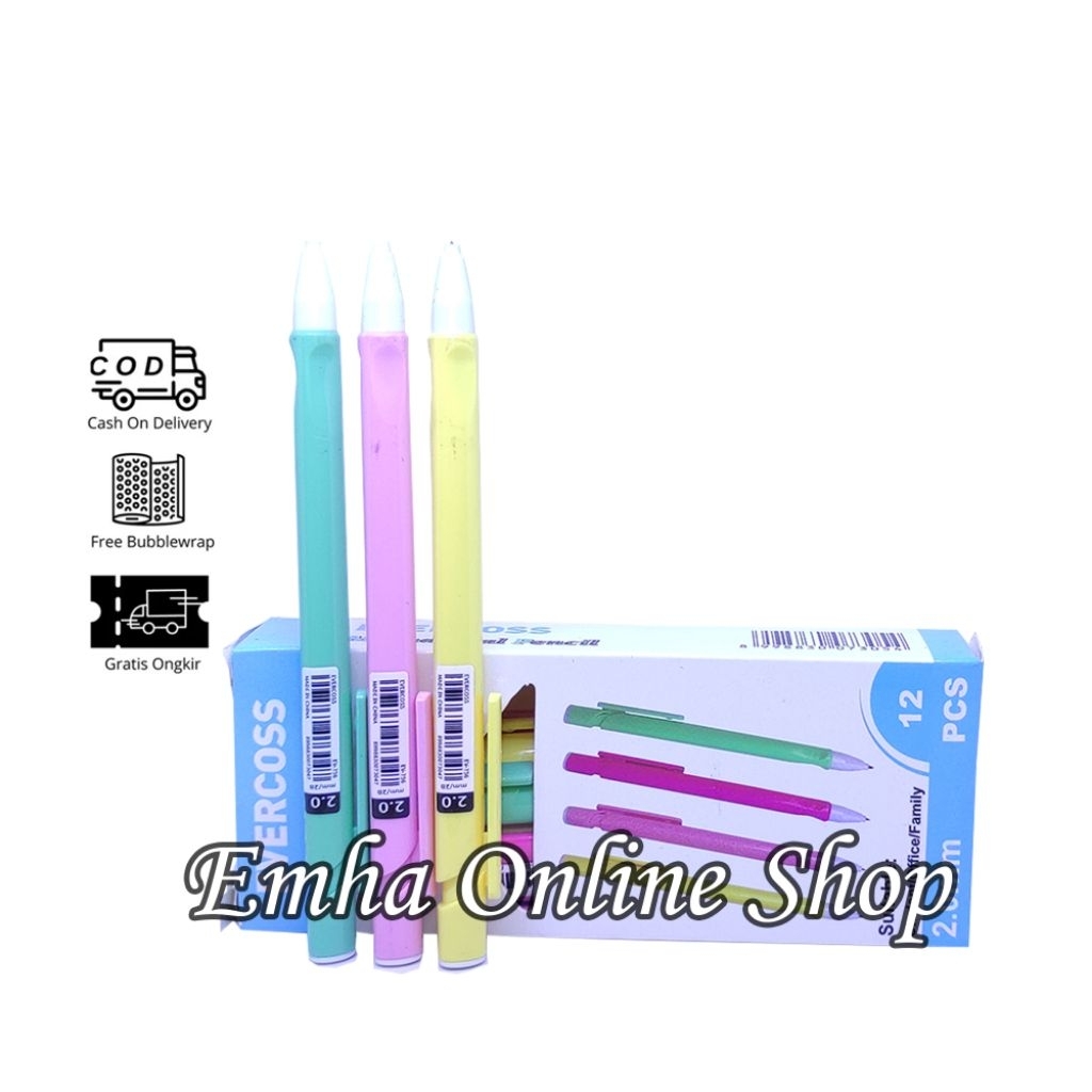 

Pensil Mechanical 2.0mm Evercoss EV-756 Mekanik Bisa Isi Ulang Untuk Pelajar Kantor Keluarga