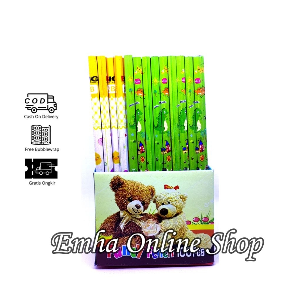 

Pensil Fancy Box Isi 100 Pcs