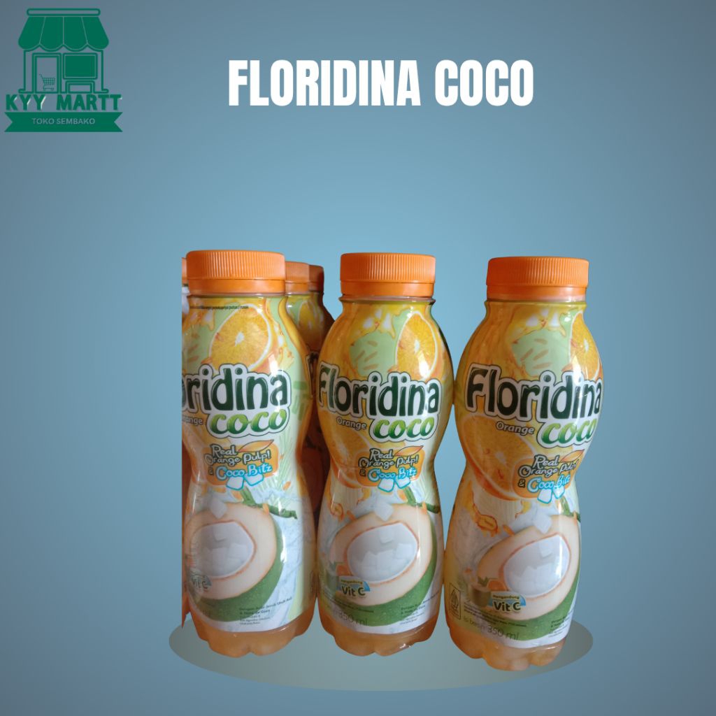 

Minuman Floridina coco/orange - 1krat isi 12pcs
