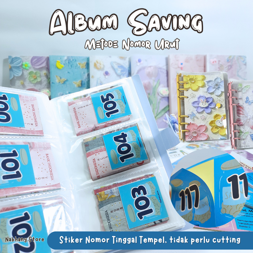 

Album Saving / Album Menabung Nomor Urut 1-120 / 1-240 /PAKET MENABUNG