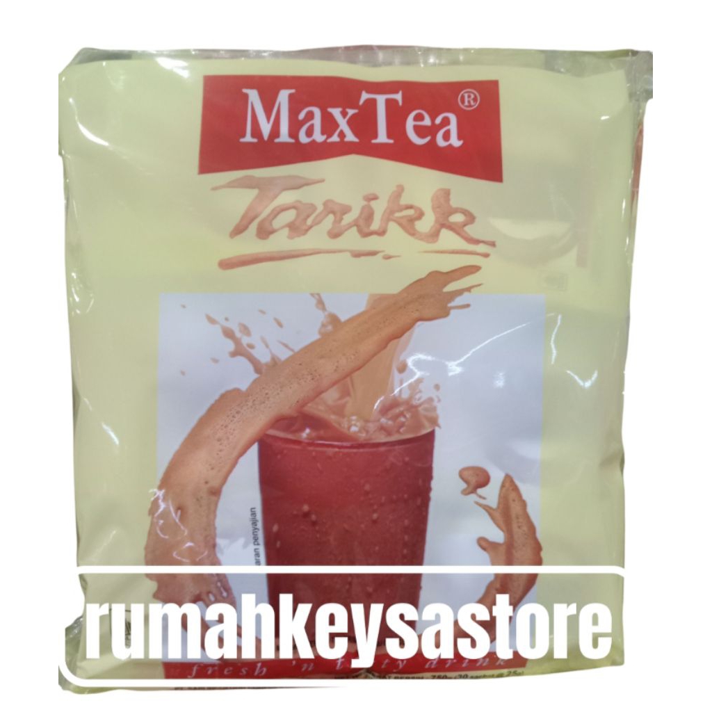 

Max tea teh tarik 25gr x 3 renteng (30 pcs)