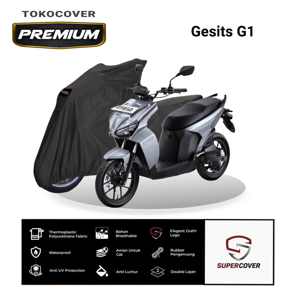 Sarung Motor Sepeda Listrik Gesits  G1 Super Cover Motor