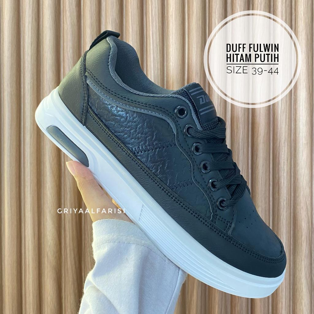 GRIYA ALFARISI-[BISA COD] Sepatu Sekolah DUFF FULWIN Hitam
