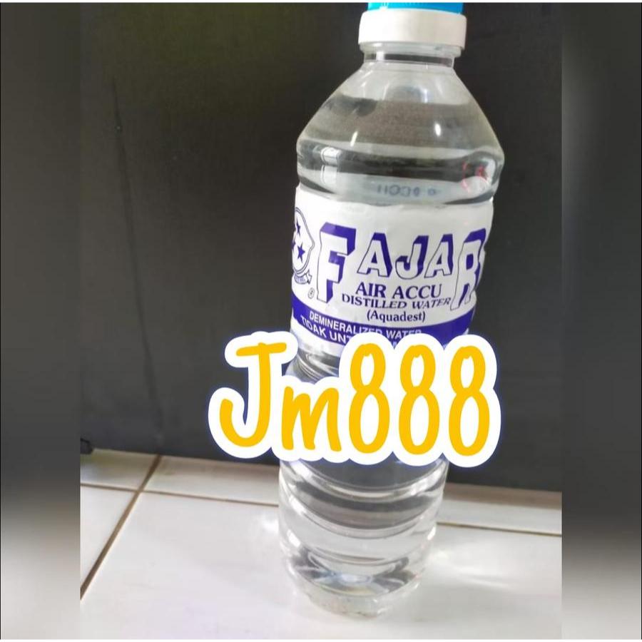 Air accu / air aki / air aki botol biru / air aki botol 1 liter