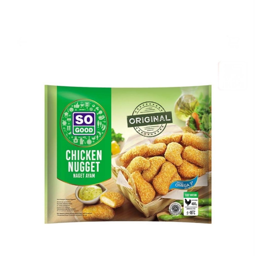 

so good chicken nugget original 400 gr