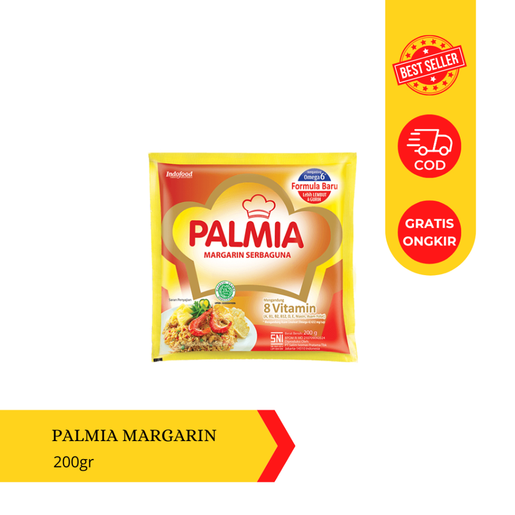 

PALMIA Margarin Serbaguna | 200gr