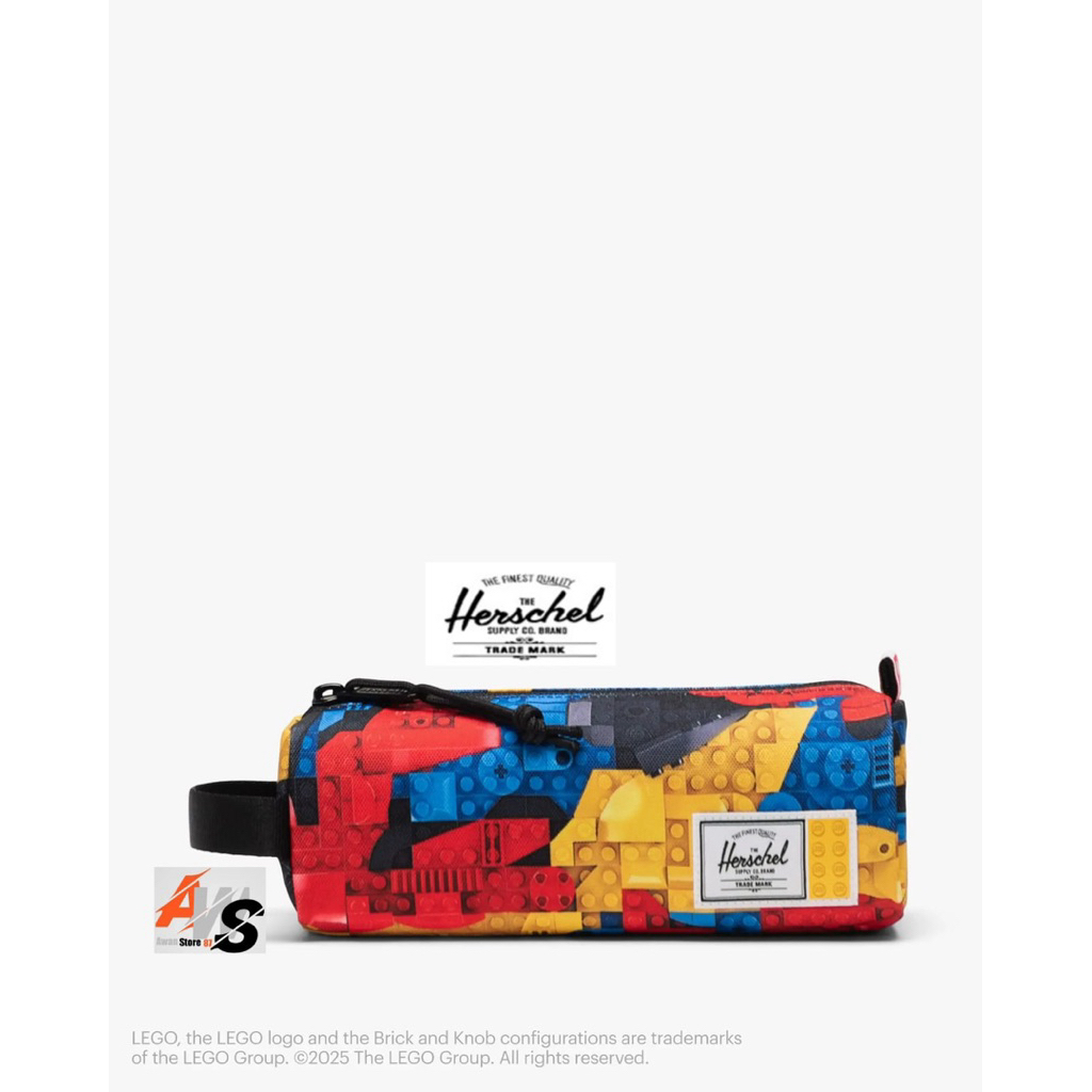 

HERSCHEL-LEGO SETTLEMENT PENCIL CASE-ABSTRACT BRICKS-(1L)-ACC-US