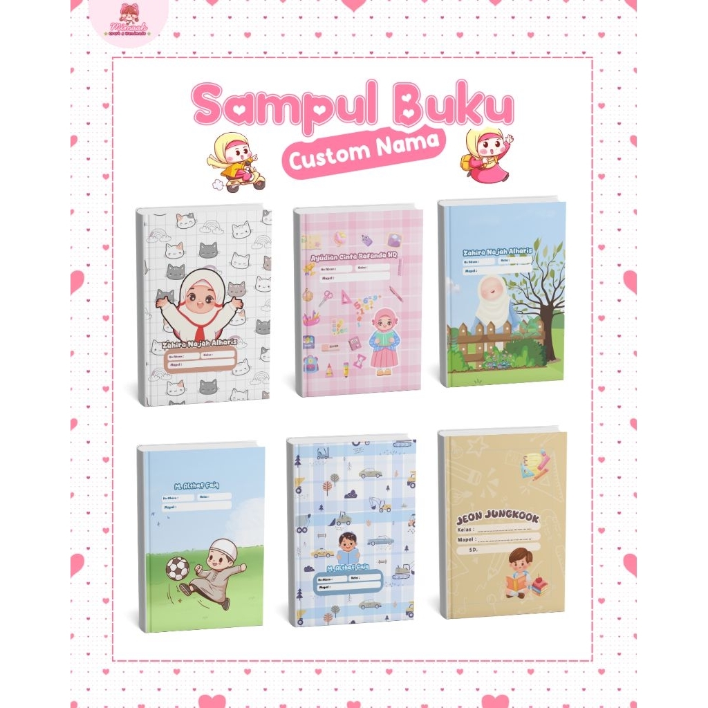 

SAMPUL BUKU TULIS CUSTOM | ISI 10 LEMBAR