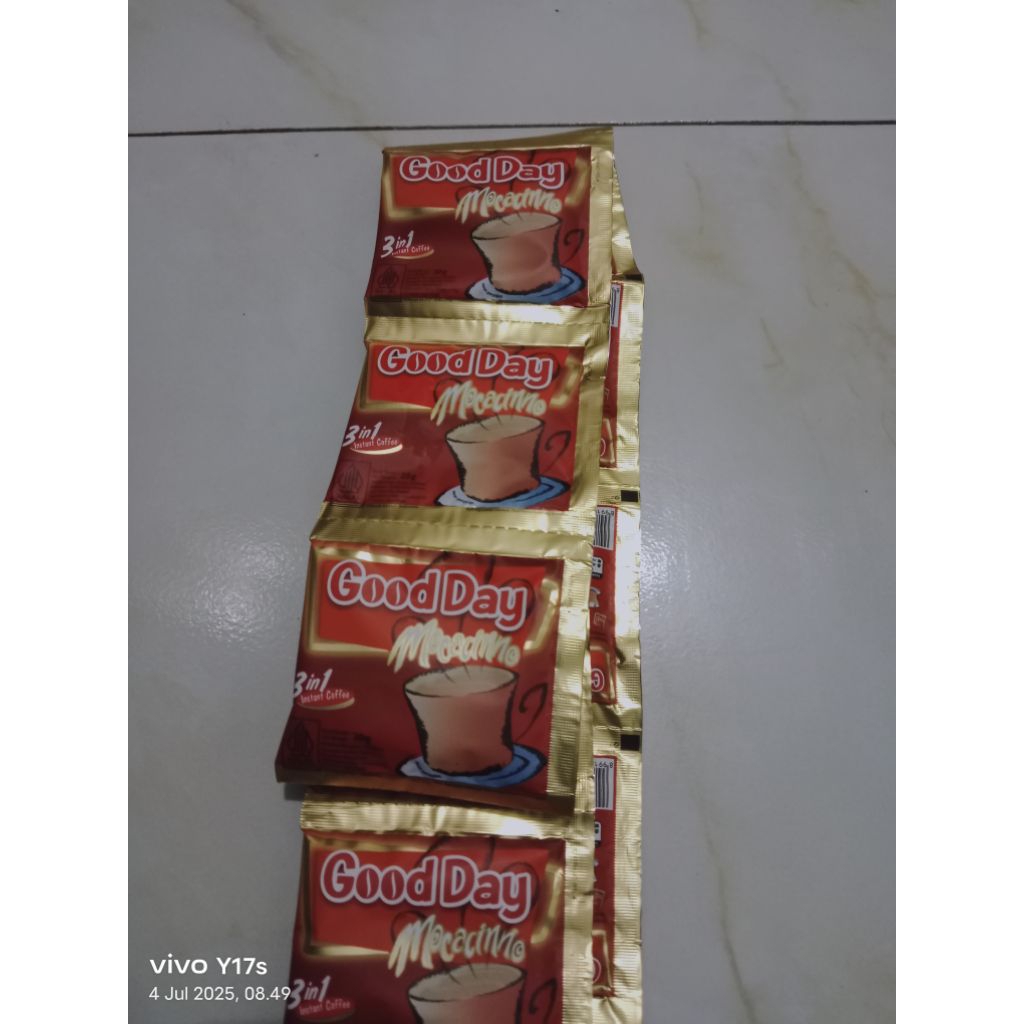 

KOPI GOODDAY MOCACINNO 20G 1 RENCENG 10PC