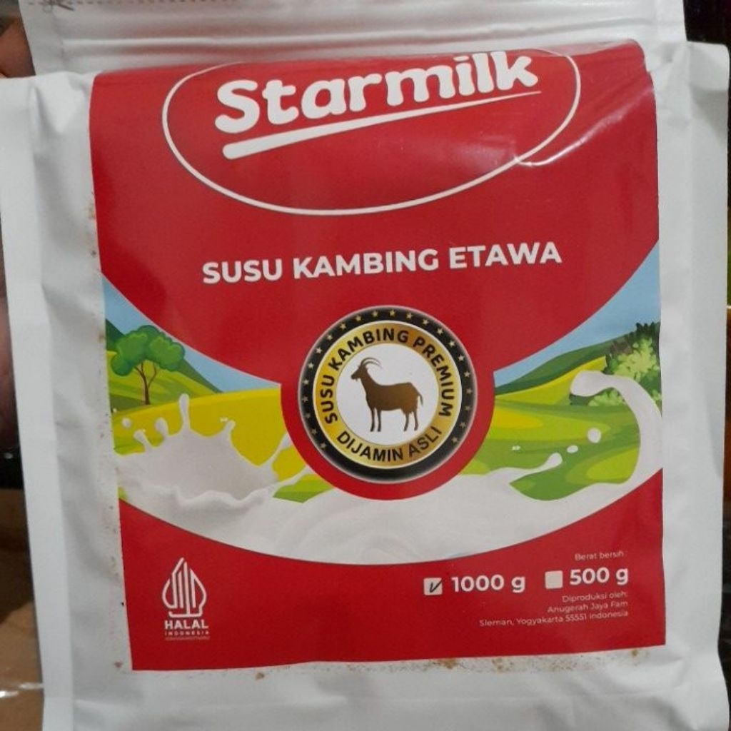 

Susu Kambing Etawa Original 80% Kemasan 1kg Untuk Osteoporosis TBC Berkhasiat