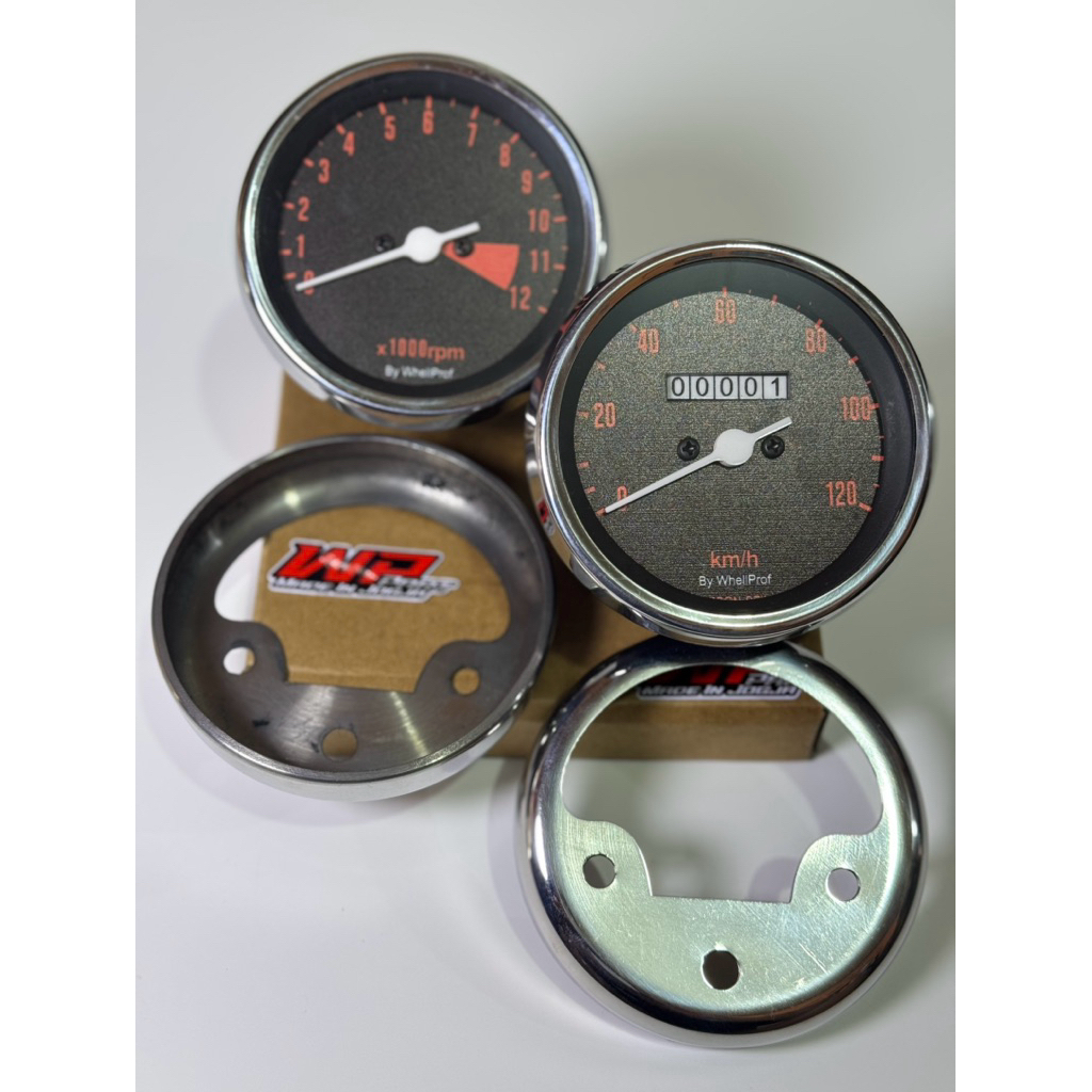 spedometer speedometer Spido spedo bulat honda GL100 GL125 GL 100 125 tahun tua 1979 79 Style CUSTOM