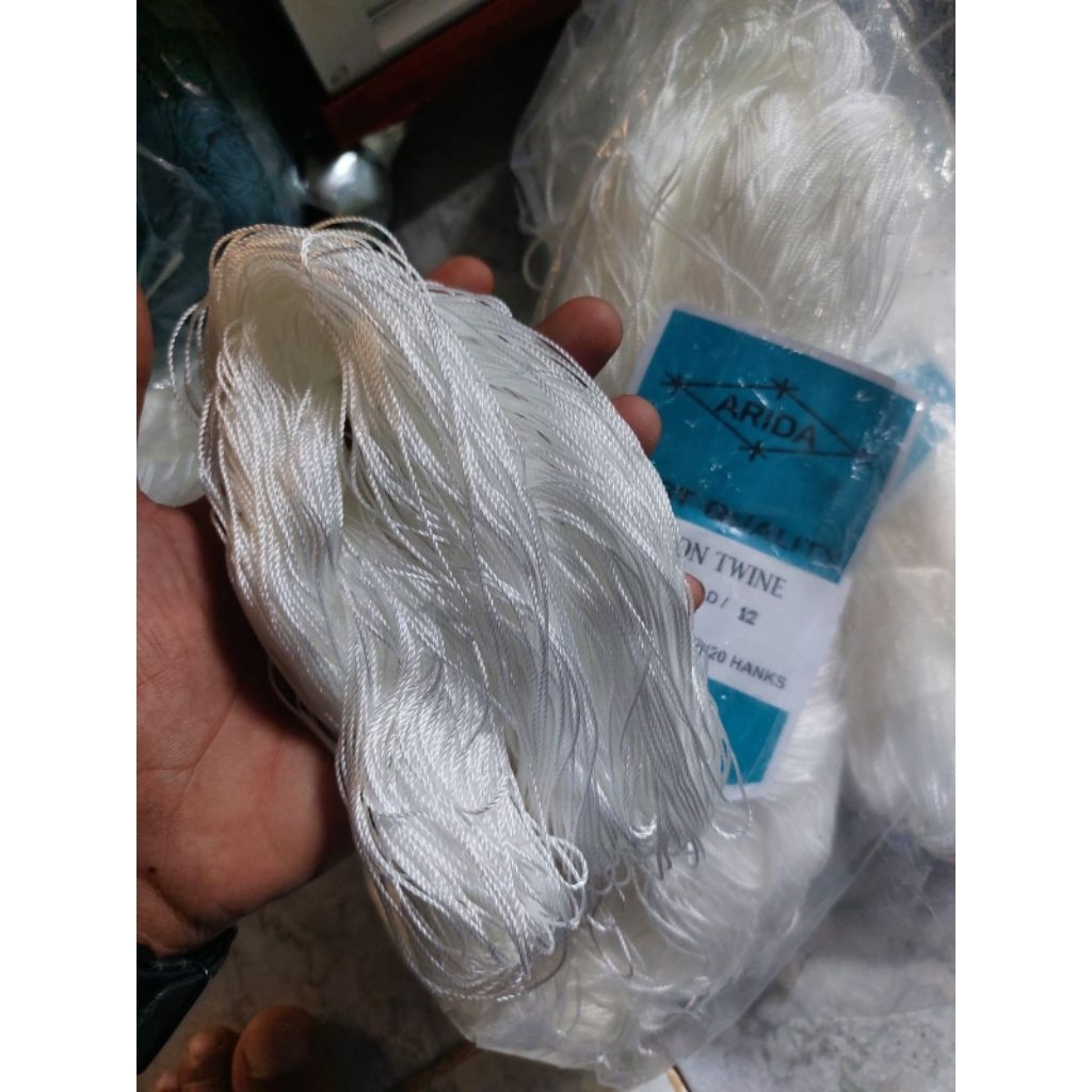 (1ikat) benang nylon ukuran D12 cap ARIDA