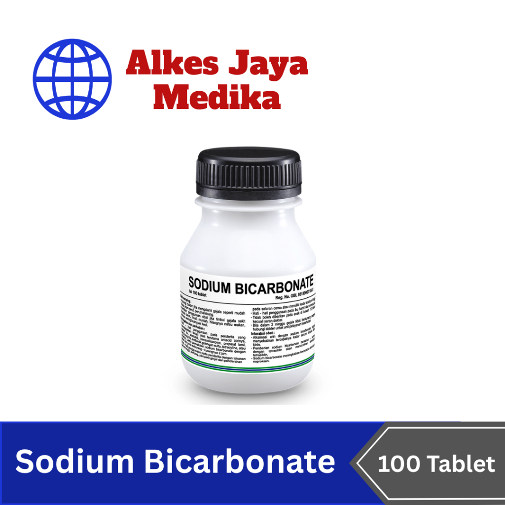 SODIUM BICARBONATE / NATRIUM BIKARBONAT ISI 100 tablet