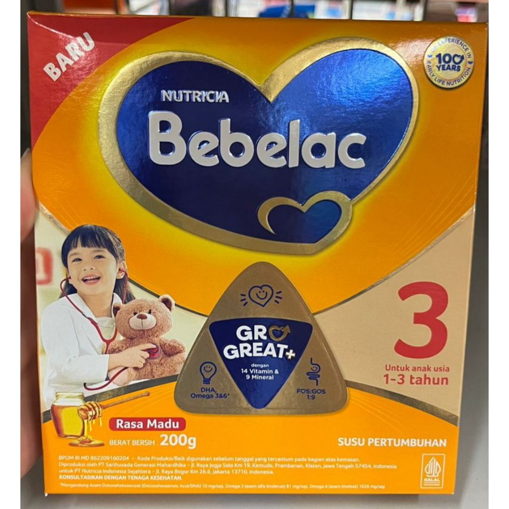 Bebelac 3 madu 200gr