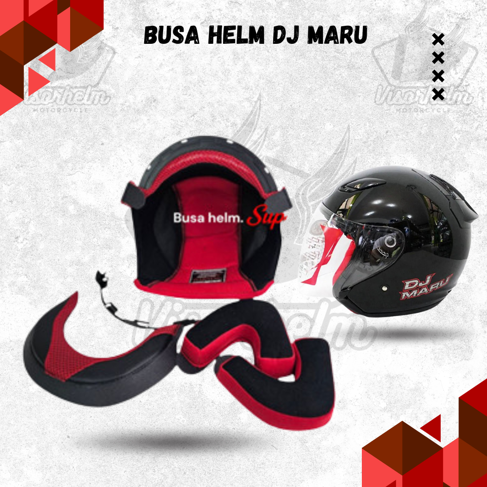 Busa Helm Kyt Dj Maru Ukuran M ,L dan Xl  |Busa super Model dj maru