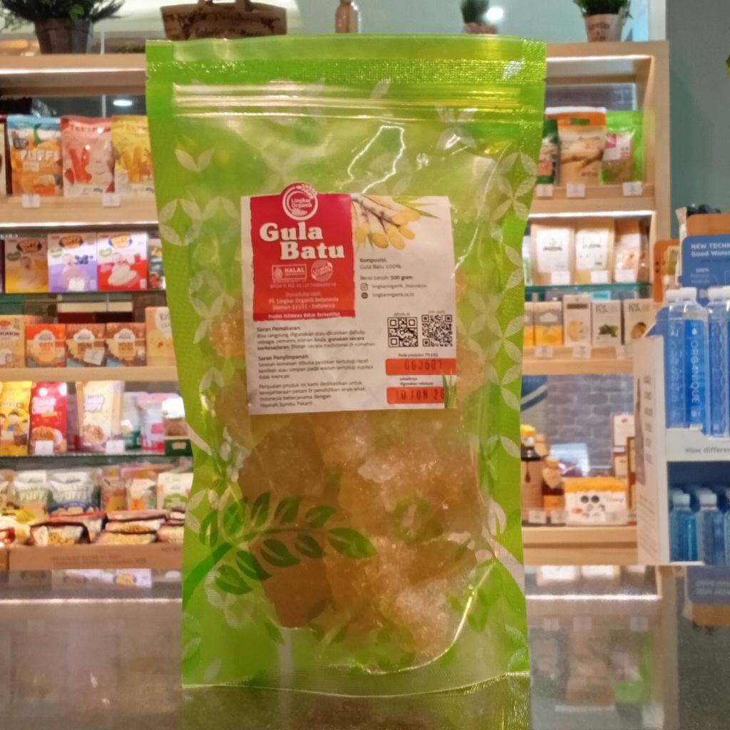 

Gula Batu Natural 500gr By Lingkar Organik