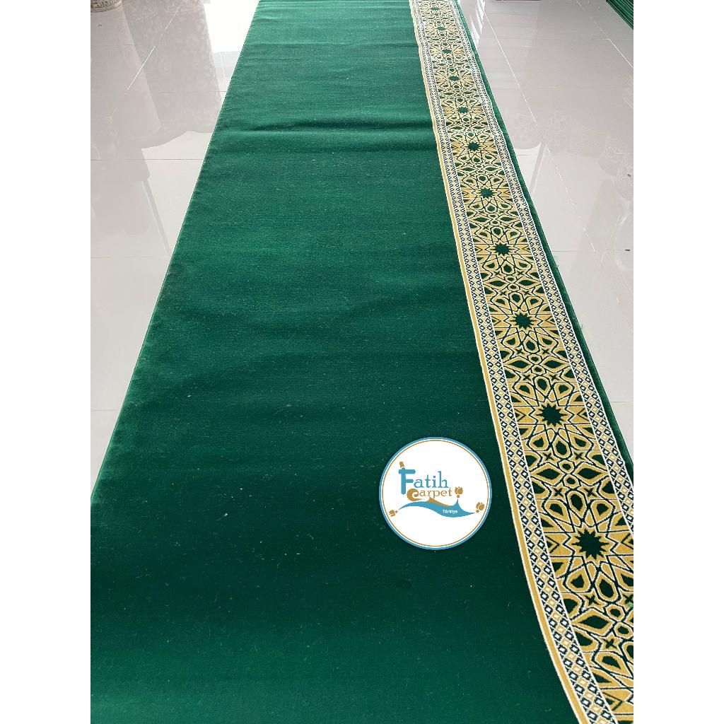 Karpet Masjid Super Fatih Import Turki Size 120 Cm X 6 Meter - F1