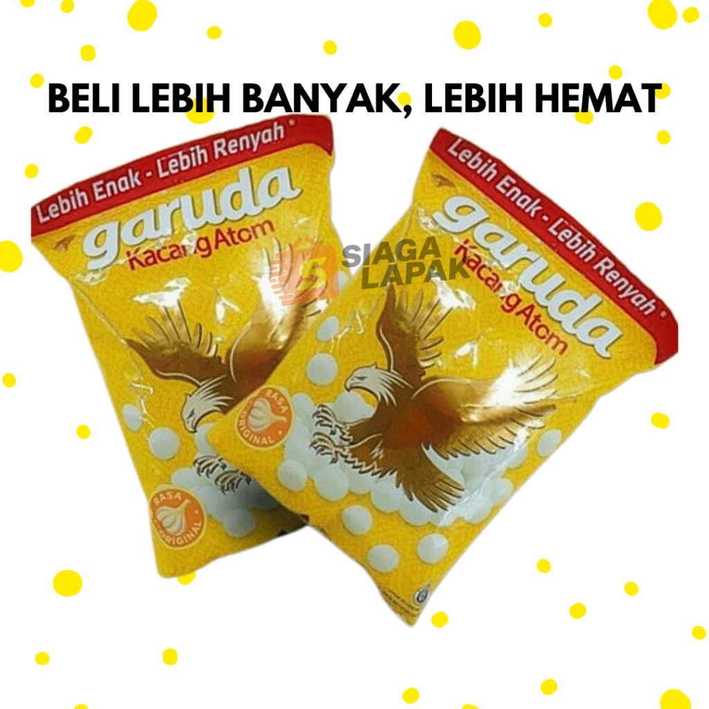 

Kacang Atom Garuda ECERAN 1 PCS Shanghai Original Bersalut [BELI BANYAK LEBIH MURAH]