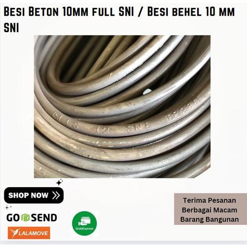 Besi Beton 10mm full SNI / Besi behel 10 mm SNI