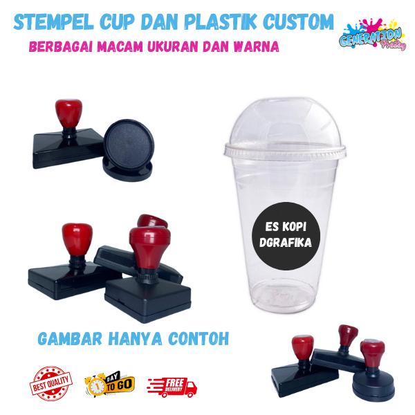 

Stempel Plastik / Gelas Cup / Sterofoam / Mika + Free Tinta Generation Printing