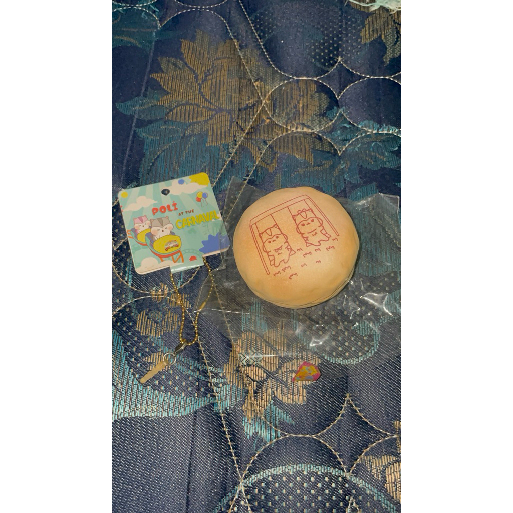 [ORIGINAL 100%] Squishy Tag Poli at the carnival bun by popular boxes HK