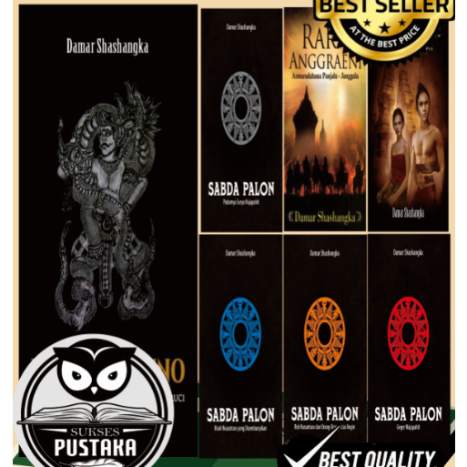[NEW COVER] SABDA PALON KISAH NUSANTARA, GEGER MAJAPAHIT, TONGGAK BUMI JAWA, ROH NUSANTARA