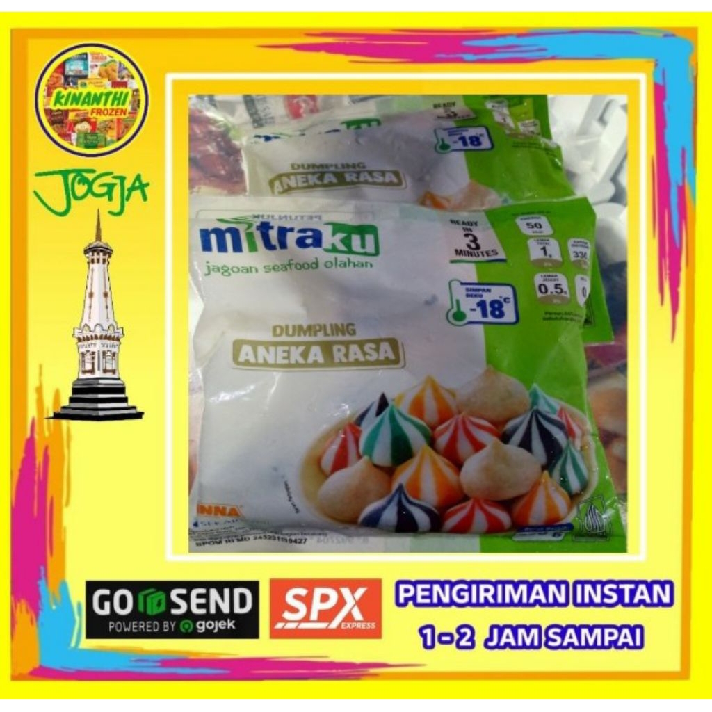 

Mitraku aneka dumpling mix 250 gr Jogja frozen
